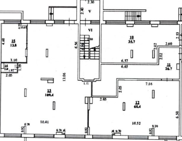 Аренда помещений 52/100/120 м² в центре Лебедяни